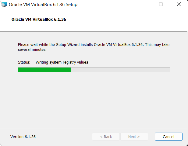 VirtualBox Install 6